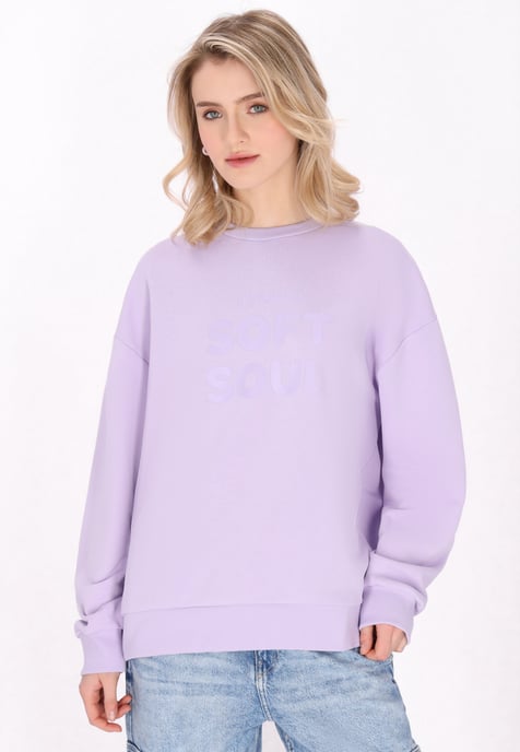 Mymo Sweatshirt Frauen hellviolett - Image 3