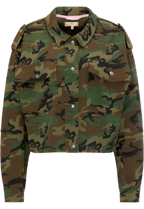 Mymo Sweatjacke Damen Tarnung aop - Image 1