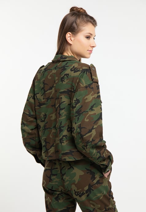 Mymo Sweatjacke Damen Tarnung aop - Image 4