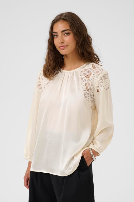 Langarm-Bluse CUcamusa Langarm-Bluse Classic fit - Image 3