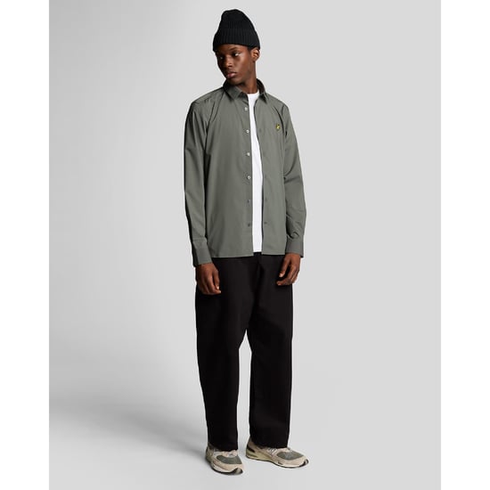 Lyle & Scott - Hemd für Herren, Bambus, Langärmlig (Grau) - Image 2