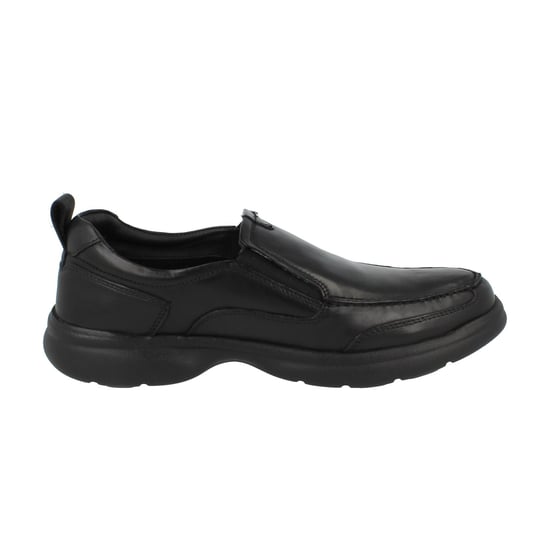 Hush Puppies - "Harold" Flache Schuhe für Herren, Leder, Zum Anschlüpfen (Schwarz) - Image 4