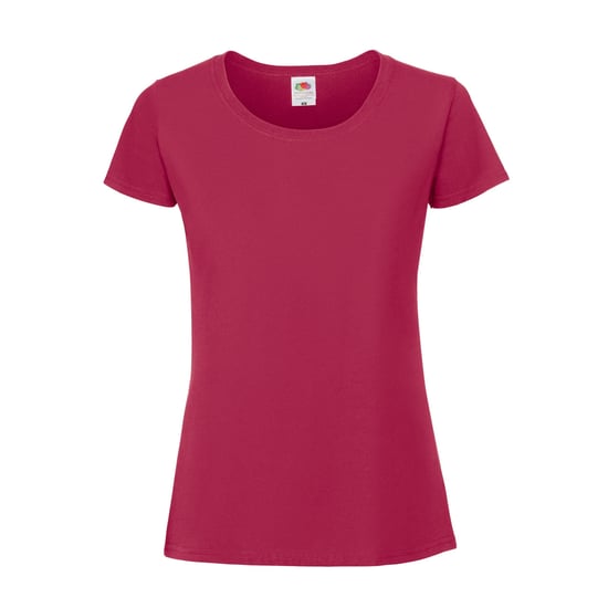 Fruit Of The Loom Damen Premium T-Shirt (Cranberry) - Image 2