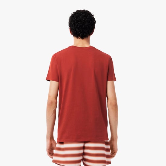 Lacoste - T-Shirt für Herren, Pima-Baumwolle (aus Peru) (Rot) - Image 2