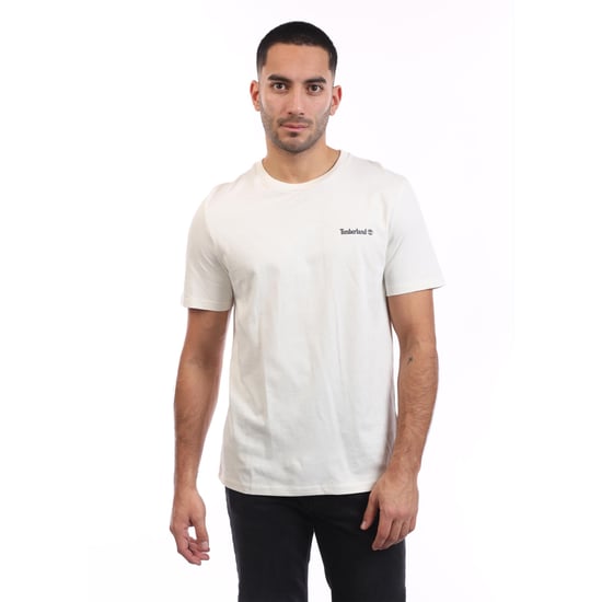 Timberland - T-Shirt für Herren, Logo (Beige) - Image 1