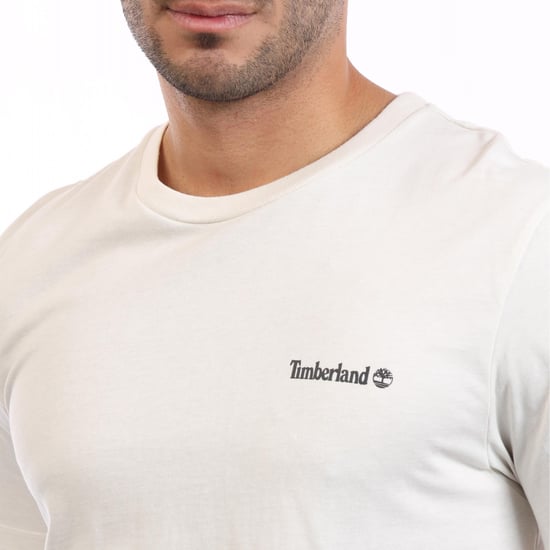 Timberland - T-Shirt für Herren, Logo (Beige) - Image 3