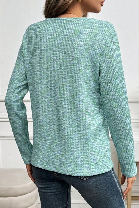 Waffelstrick-Pullover - Image 3