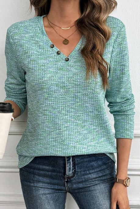 Waffelstrick-Pullover - Image 4
