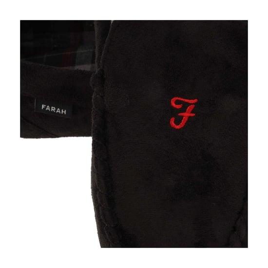 Farah - "Nicken" Mokassin-Hausschuhe für Herren (Schwarz) - Image 3