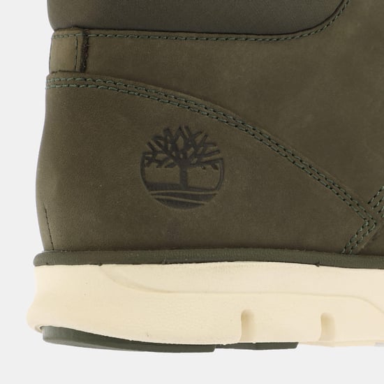 Timberland - "Bradstreet" Sneaker für Herren, Leder, Knöchelhoch (Grün) - Image 3