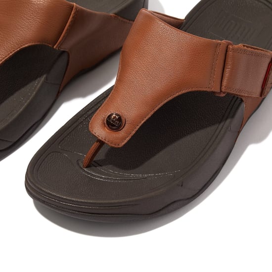 Fitflop Trakk II Leder Herren Dunkelbraune Sandalen - Image 4
