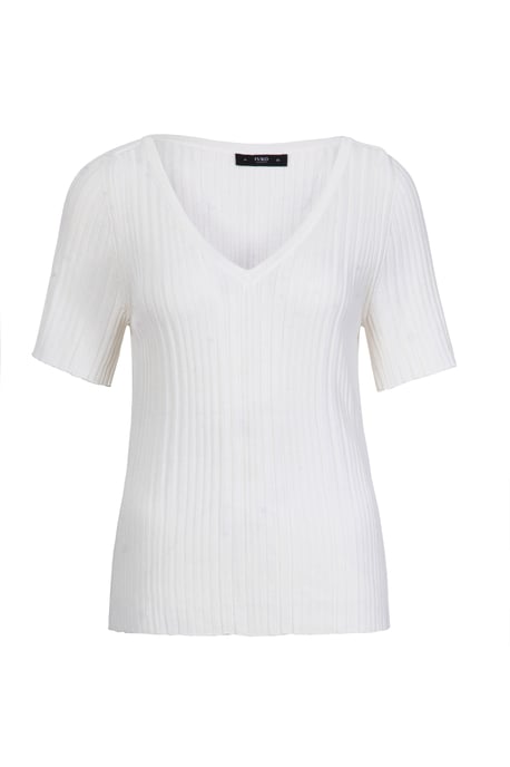 Fester Pullover, V-Ausschnitt - Image 5