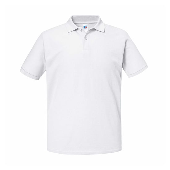 Russell - "Authentic Eco" Poloshirt für Herren/Damen Unisex (Weiß) - Image 1