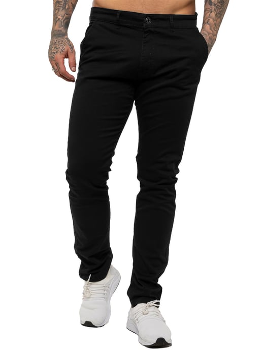 Enzo | Herren Slim-Fit Stretch-Chinos - Image 2