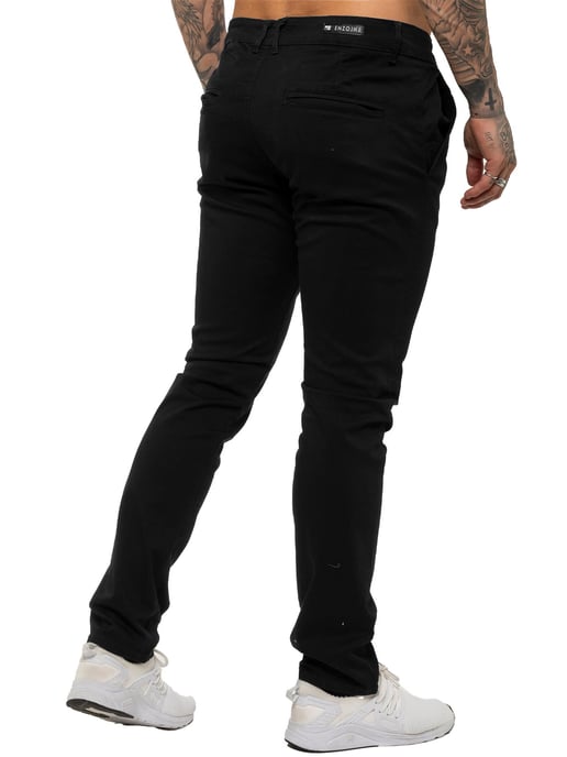 Enzo | Herren Slim-Fit Stretch-Chinos - Image 3
