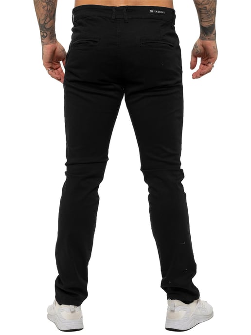 Enzo | Herren Slim-Fit Stretch-Chinos - Image 4