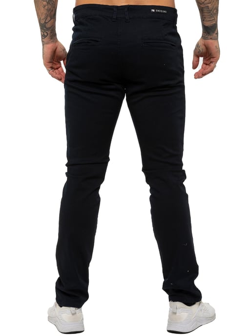 Enzo | Herren Slim-Fit Stretch-Chinos - Image 4