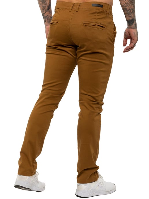 Enzo | Herren Slim-Fit Stretch-Chinos - Image 3