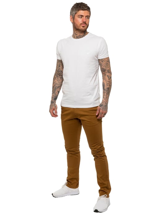 Enzo | Herren Slim-Fit Stretch-Chinos - Image 5