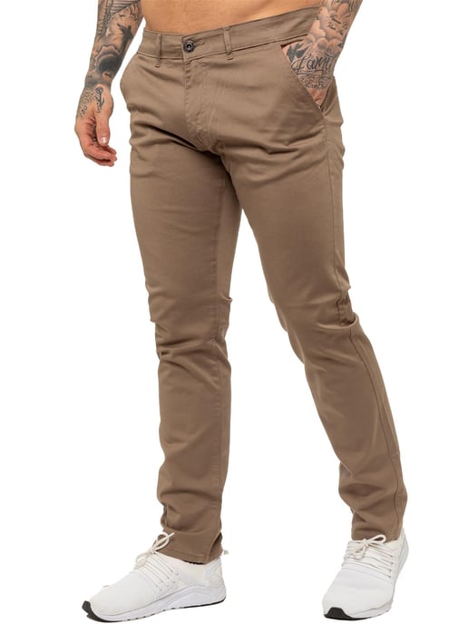 Enzo | Herren Slim-Fit Stretch-Chinos - Image 4