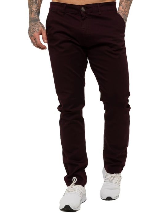 Enzo | Herren Slim-Fit Stretch-Chinos - Image 2