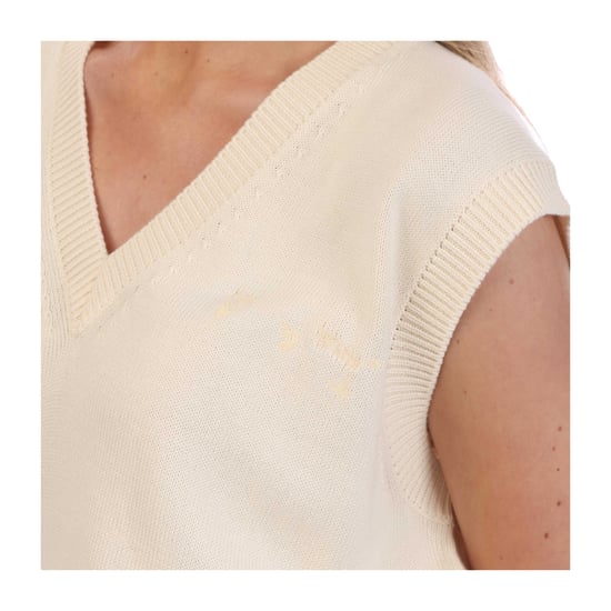 Off White - "Swimming Man" Top für Damen (Beige) - Image 3