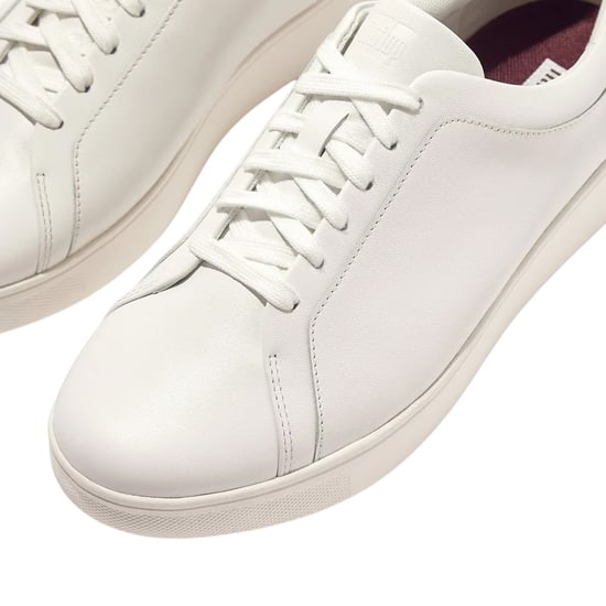 FitFlop - Damen Sneaker "Rally", Kristall, Leder (Weiß/Mauve/Weinrot) - Image 4