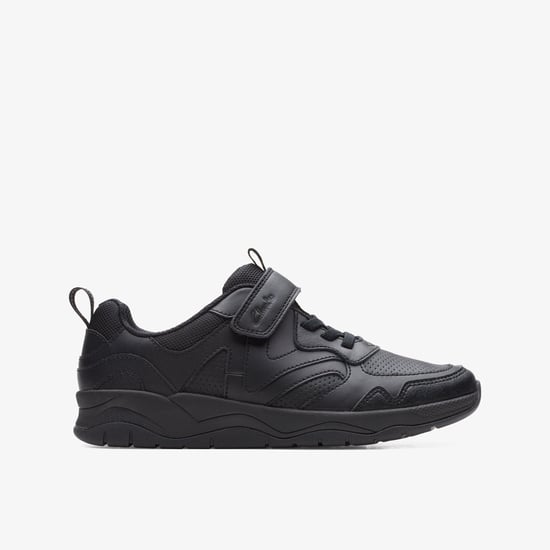 ClowderSprintO Black Leather Schuhe - Image 1