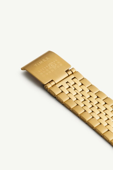 Timex T80 Mm6 Maison Margiela Gold Unisex Armbanduhr TWG067500 - Image 4
