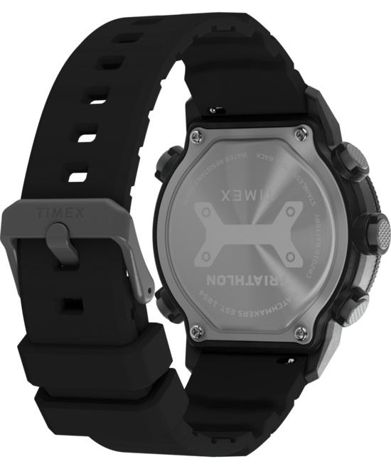 Timex Triathlon Schwarz Herren Armbanduhr TW5M66900 - Image 4