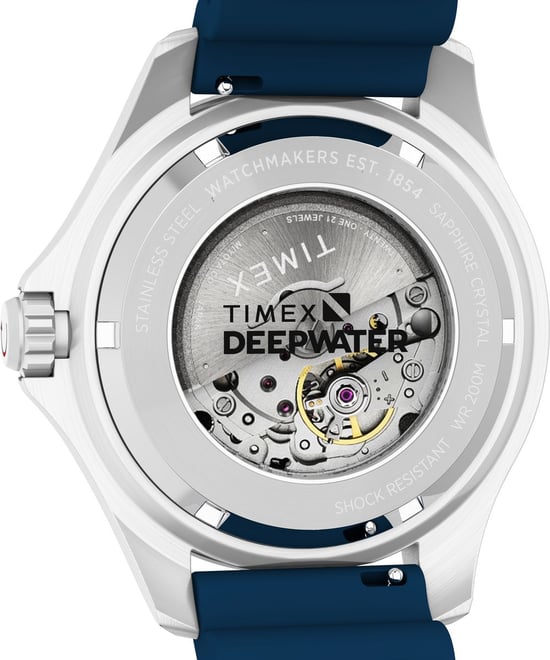 Timex Deep Water Meridian Blau Herren Armbanduhr TW2Y39900 - Image 4