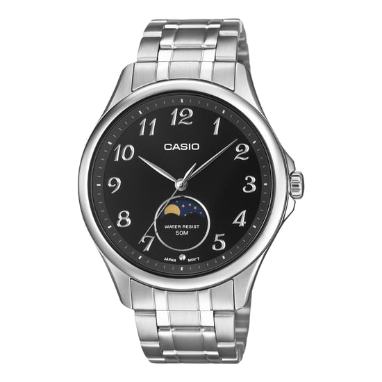 Casio Casio Kollektion Herren Silber Uhr MTP-M110D-1AVER - Image 1