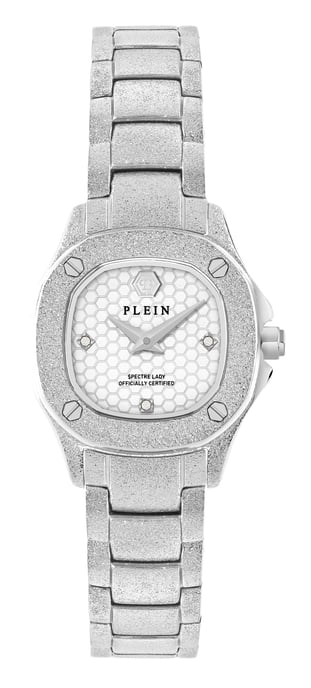 Philipp Plein The $pectre Lady Mini Silber Damen Armbanduhr PW5FA0125 - Image 1