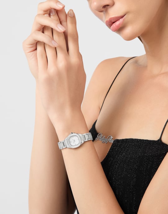 Philipp Plein The $pectre Lady Mini Silber Damen Armbanduhr PW5FA0125 - Image 3