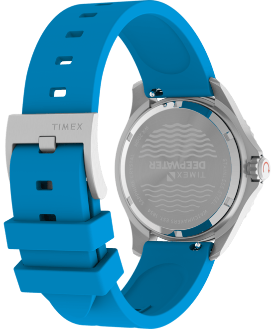 Timex Deep Water Meridian Blau Unisex Armbanduhr TW2Y40400 - Image 3