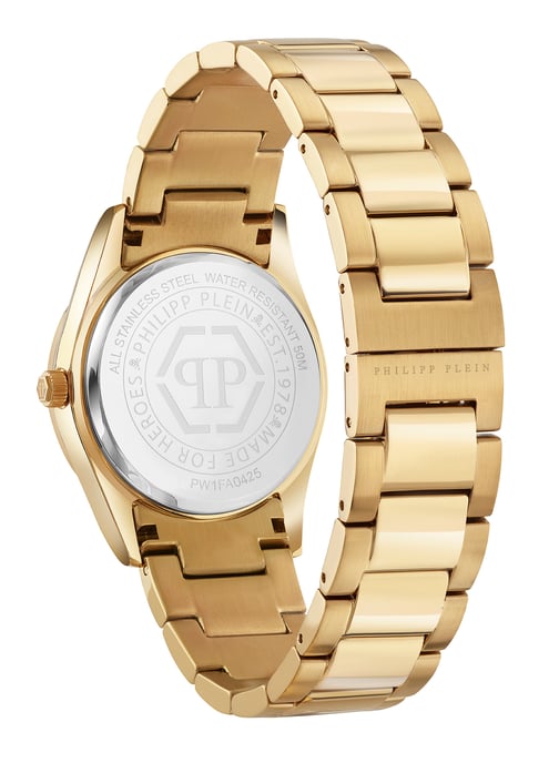 Philipp Plein Plein Icon Chain Gold Damen Armbanduhr PW1FA0425 - Image 2