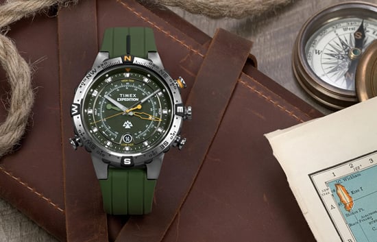 Timex Expedition North Tide/temp/compass Grün Herren Armbanduhr TW2Y14400 - Image 5