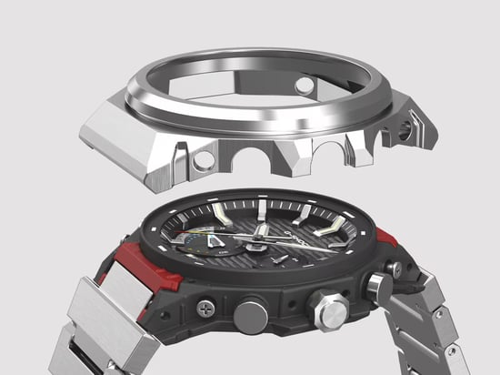 Casio G-shock G-steel Silber Herren Armbanduhr GST-B1000D-1AER - Image 4