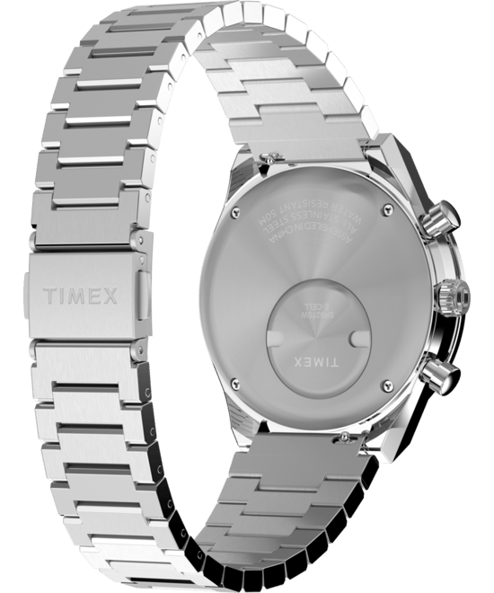 Timex Q Sport Silber Herren Armbanduhr TW2Y36200 - Image 3