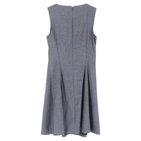 Theory Pre-owned Tweed ärmelloses Mini-Schwingkleid aus Wolltweed - Grau - Image 2