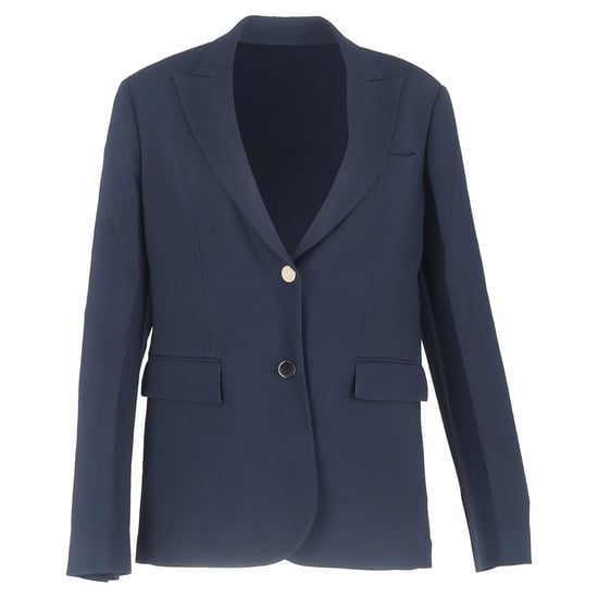 Loro Piana Einreiher-Blazer aus marineblauer Wolle - Image 1