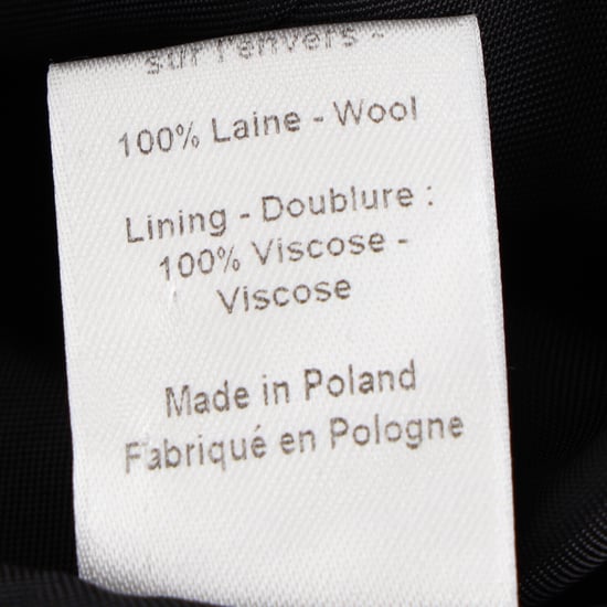 Joseph Einreiher-Blazer mit Taschen aus schwarzer Wolle - Image 6