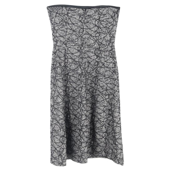 Max Mara Tweed-Minikleid aus grauer Schurwolle - Image 2