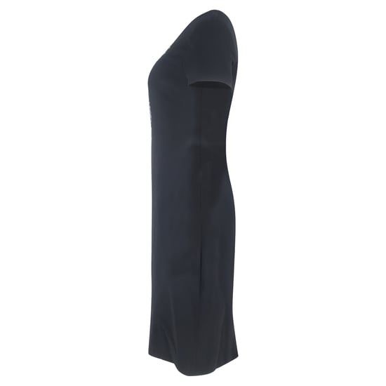 Prada Pailletten-Bodenkleid aus schwarzer Viskose - Image 2