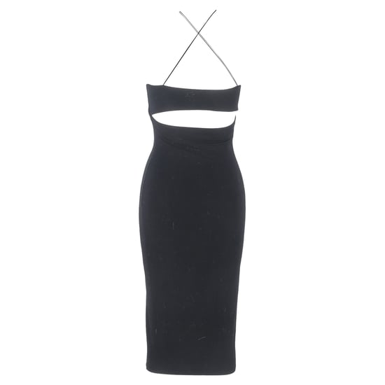 Alexander Wang Rückenausschnitt Ärmelloses Midi Enges Kleid aus schwarzem Modal - Image 3