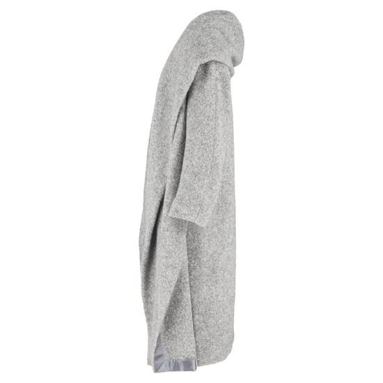 Max Mara Langer Offener Mantel aus grauer Wolle - Image 2