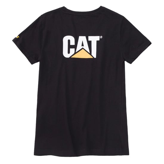Caterpillar - "Trademark" T-Shirt für Herren (Schwarz) - Image 2
