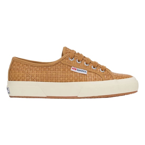Superga - Damen Sneaker "2750", gewebter Stoff, Leder (Beige/Naturweiß) - Image 1