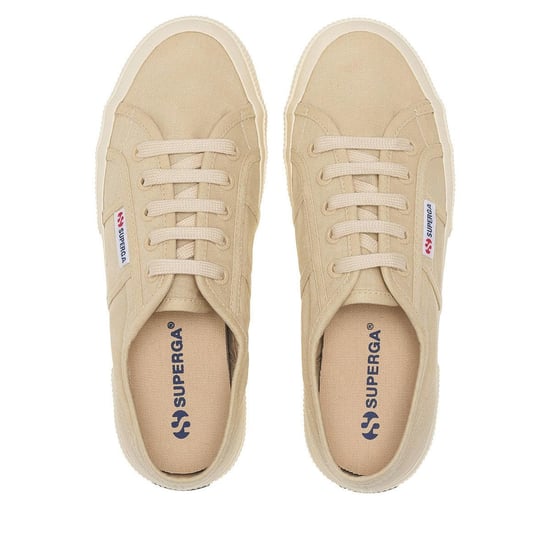 Superga - Herren/Damen Unisex Sneaker "2750", Leinen (Beige/Naturweiß) - Image 3