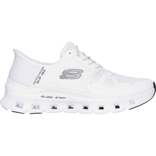 Skechers Glide-Step Pro Polyester Herren Sneakers in Weiß - Image 5